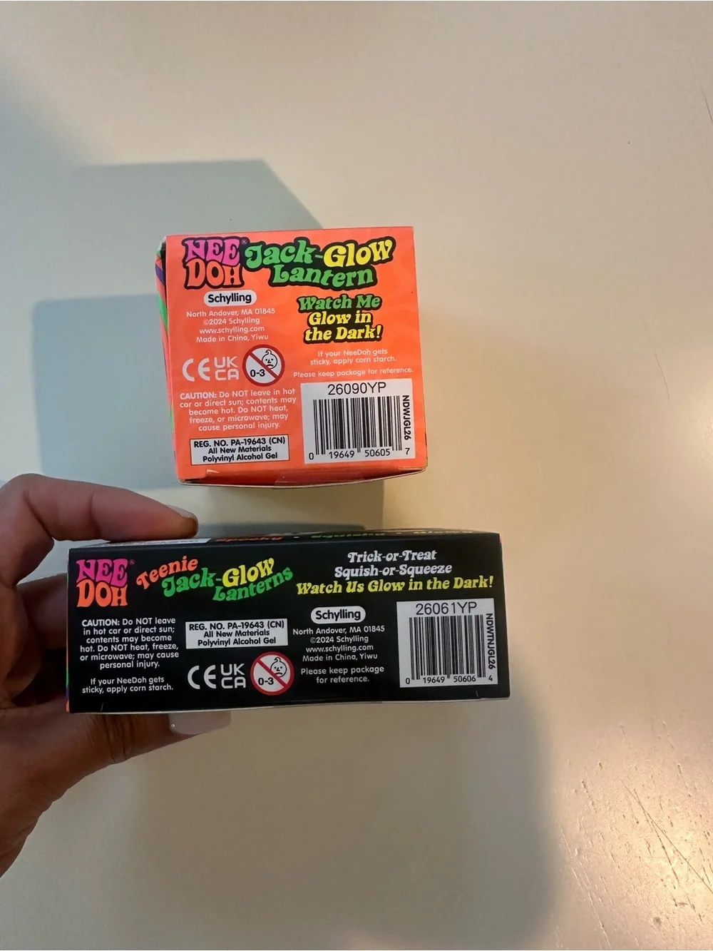 Rare Needoh Jack Glow Lantern Bundle - Set of 2